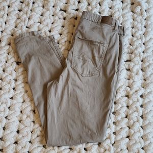 Curvy High Rise khaki jegging 12 LONG